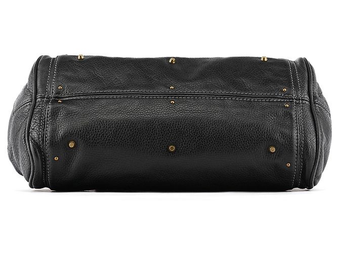 Chloé Borsa a tracolla Paddington in pelle nera - vista 5