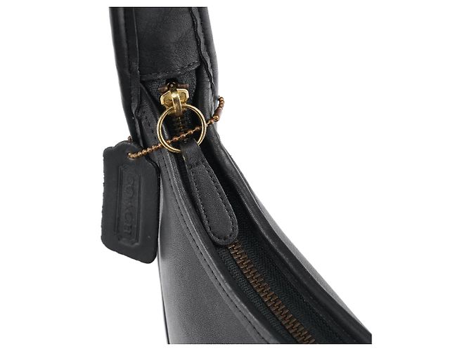 Coach Borsa a tracolla Ergo 9020 in pelle nera - vista 7