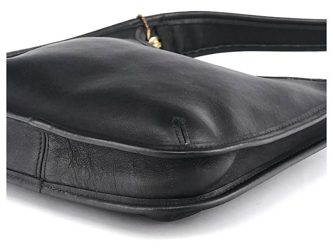 Coach Borsa a tracolla Ergo 9020 in pelle nera - vista 8