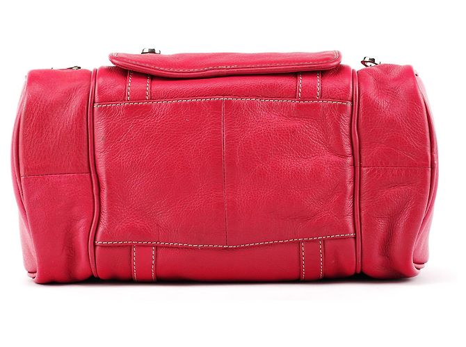 Marc by Marc Jacobs Borsa tote per fotocamera in pelle rosa multi-tasche - vista 5