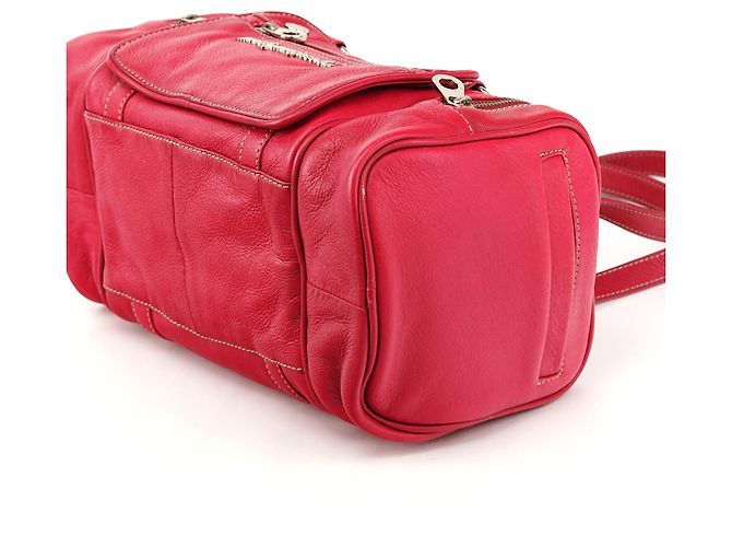 Marc by Marc Jacobs Borsa tote per fotocamera in pelle rosa multi-tasche - vista 9