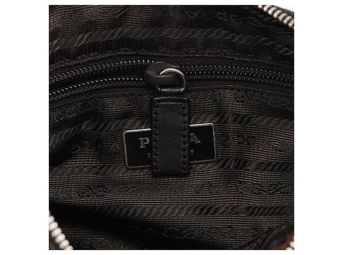 Prada Borsa hobo in finta pitone verde e gialla - vista 13