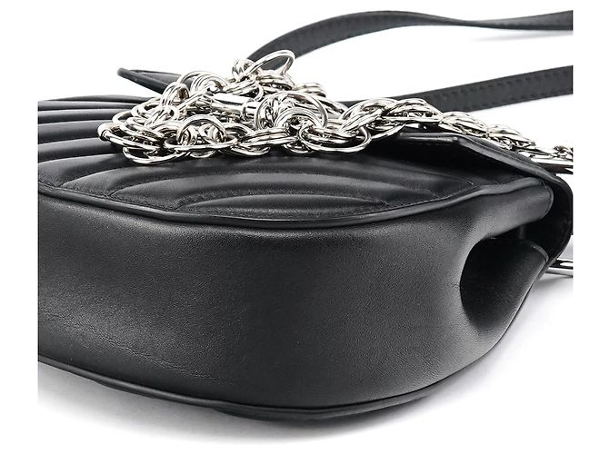 Chloé Borsa a tracolla 2-Way Drew in pelle nera - vista 11
