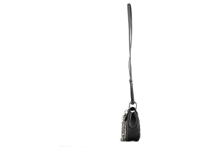 Chloé Borsa a tracolla 2-Way Drew in pelle nera - vista 2