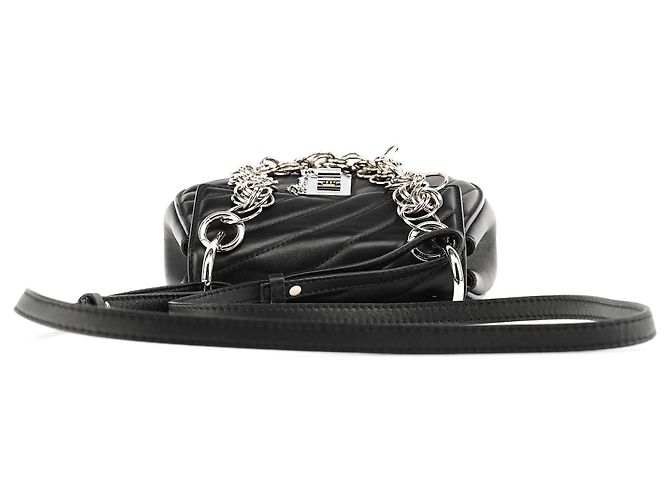 Chloé Borsa a tracolla 2-Way Drew in pelle nera - vista 3