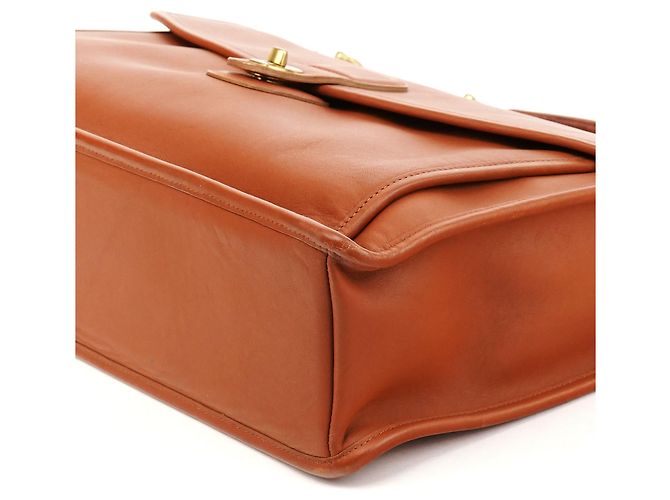 Coach Borsa briefcase 2-Way Beekman in pelle Tan 5266 - vista 12