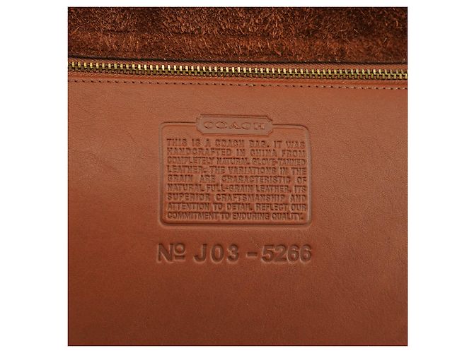Coach Borsa briefcase 2-Way Beekman in pelle Tan 5266 - vista 14