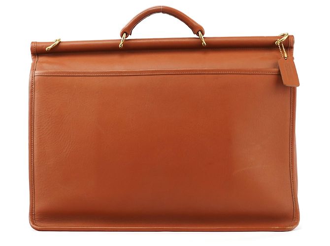 Coach Borsa briefcase 2-Way Beekman in pelle Tan 5266 - vista 3