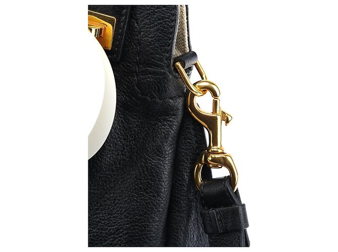 Chloé Borsa Tote 2-Way in pelle nera - vista 11