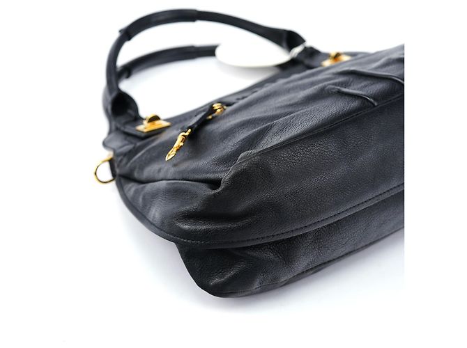 Chloé Borsa Tote 2-Way in pelle nera - vista 14