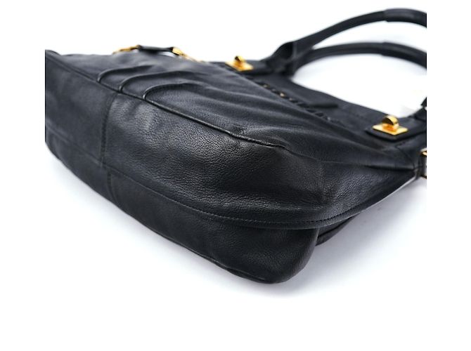 Chloé Borsa Tote 2-Way in pelle nera - vista 15