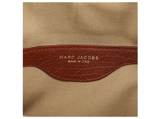 Marc Jacobs Borsa Bowling in pelle marrone - vista 12