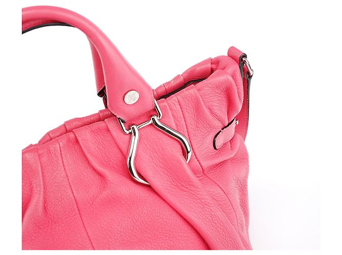 Céline Borsa Tote Pillow 2-Way in pelle rosa - vista 12