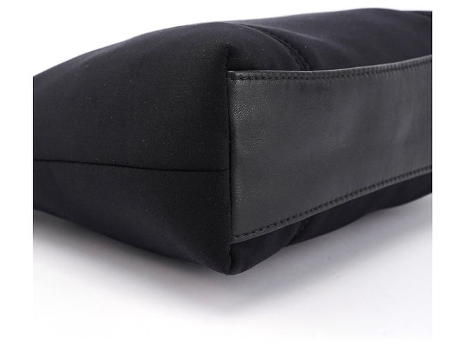 Coach Borsa a spalla Ergo in pelle e nylon nero - vista 10