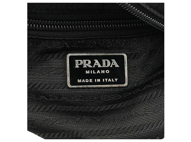 Prada Borsa Tote Tessuto City in nylon nero - vista 11