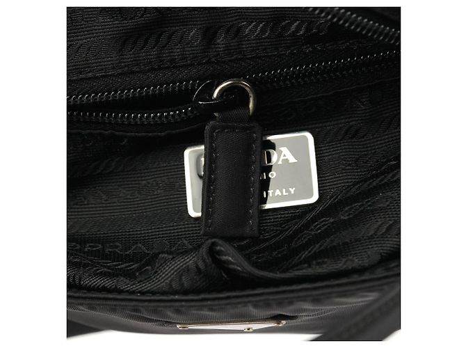 Prada Borsa Tote Tessuto City in nylon nero - vista 12