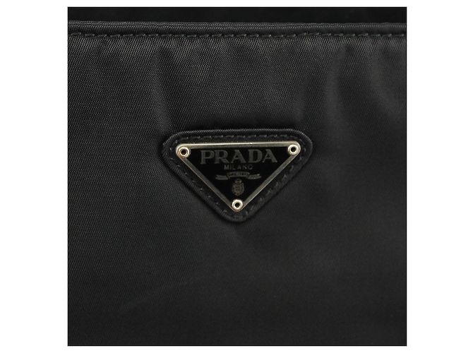 Prada Borsa Tote Tessuto City in nylon nero - vista 6