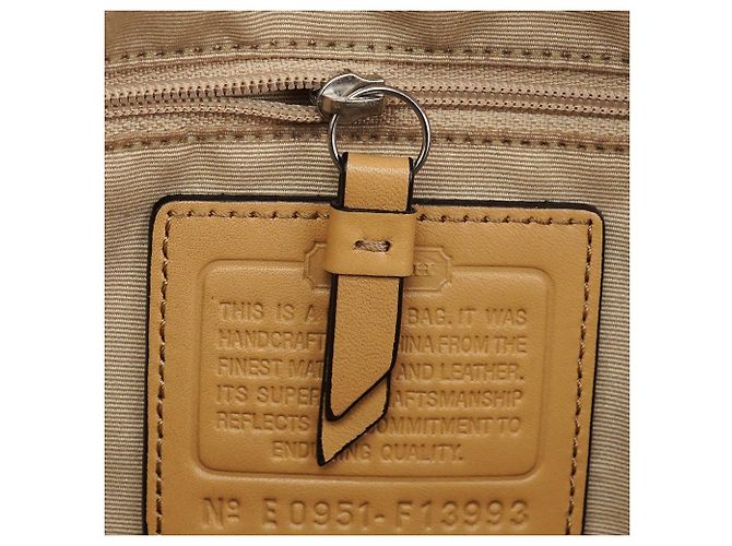 Coach Borsa Tote Hamptons Zebra Beige F13993 - vista 12