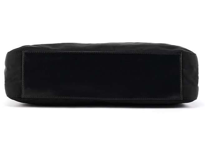 Prada Borsa a tracolla B9230 Black Tessuto Spazzolato Nylon - vista 5