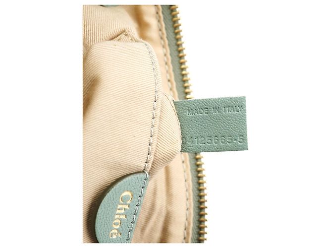 Chloé Borsa 2-way Marcie in pelle verde salvia - vista 17