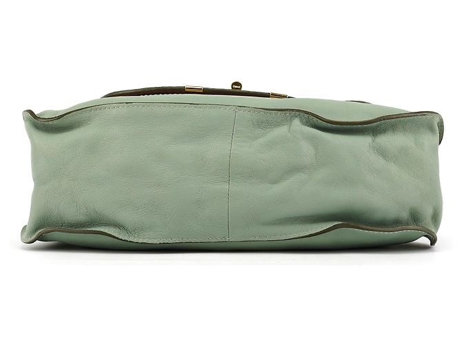 Chloé Borsa 2-way Marcie in pelle verde salvia - vista 5