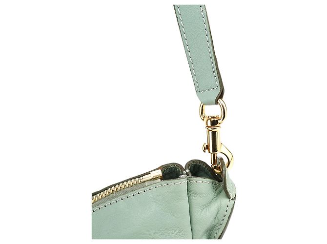 Chloé Borsa 2-way Marcie in pelle verde salvia - vista 9