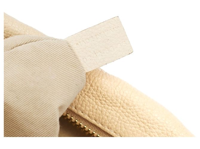 Chloé Borsa a tracolla 2-Way Paraty in pelle beige - vista 19