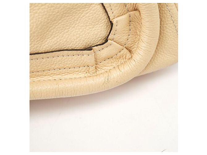 Chloé Borsa a tracolla 2-Way Paraty in pelle beige - vista 9
