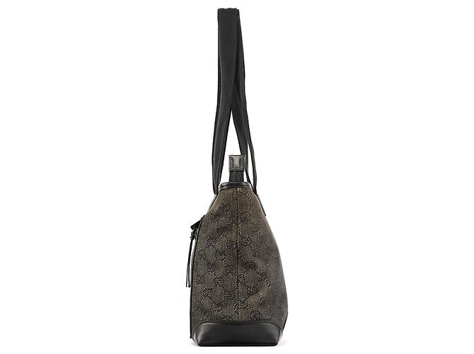Gucci 34339 Borsa Tote GG in Denim Antracite - vista 2