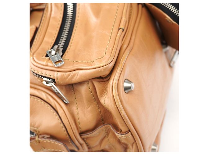 Chloé Borsa Tote Betty in pelle di vitello beige - vista 11