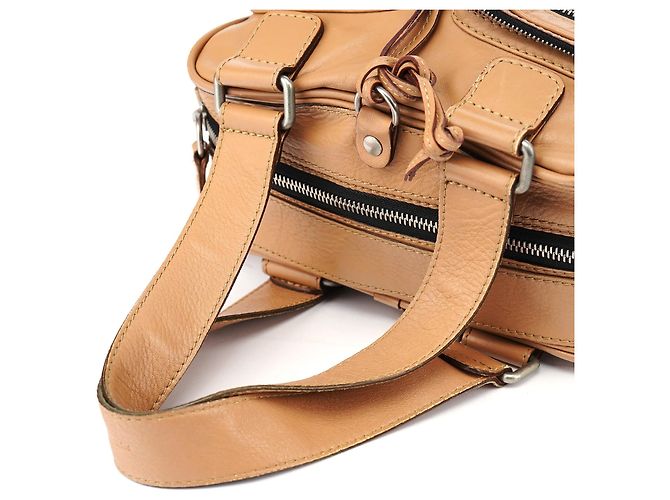 Chloé Borsa Tote Betty in pelle di vitello beige - vista 14