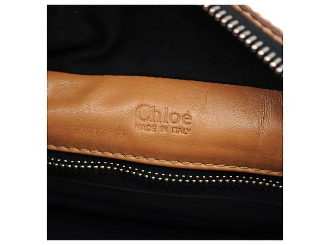 Chloé Borsa Tote Betty in pelle di vitello beige - vista 16