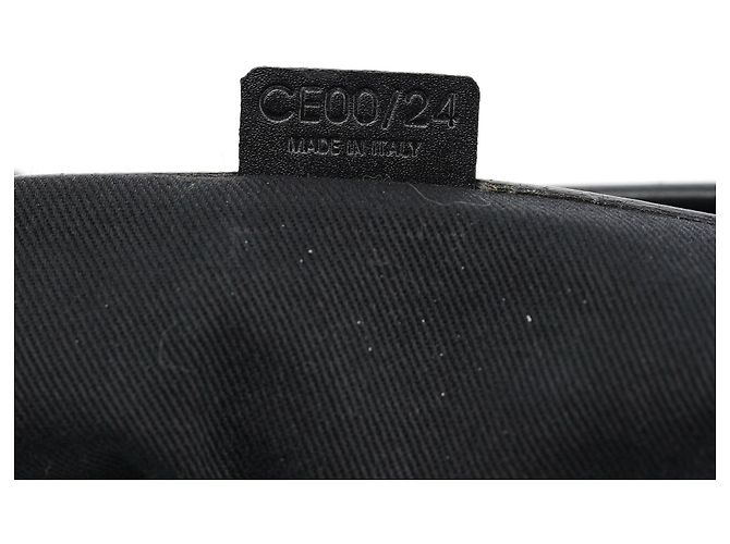 Céline Borsa Boogie Macadam in camoscio nero - vista 14