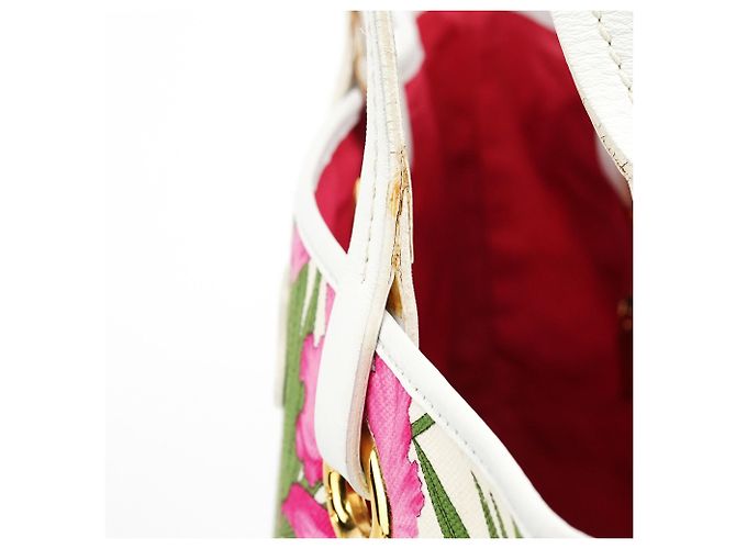 Céline 2004 Multicolour Canvas Leder Tote Bag - Ansicht 10