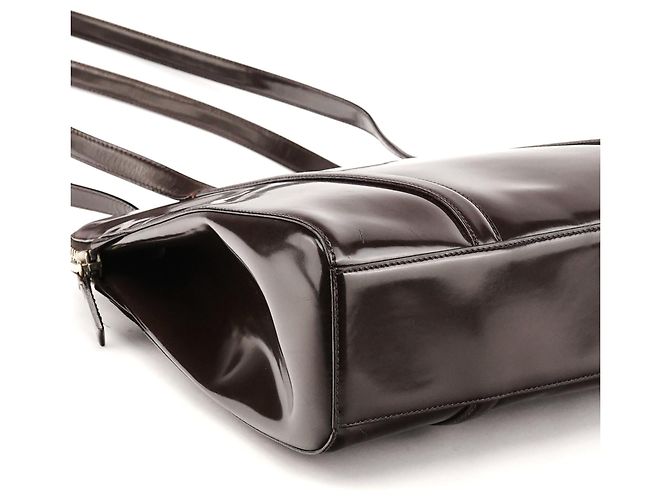 Prada Borsa Tote Sport Spazzolato marrone scuro 1995 - vista 10