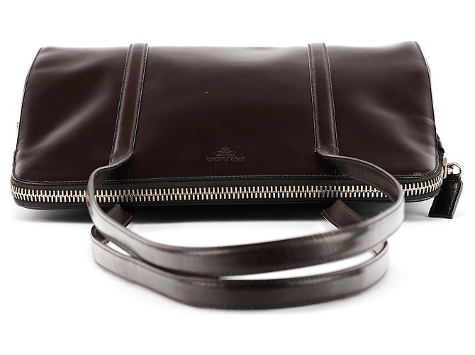 Prada Borsa Tote Sport Spazzolato marrone scuro 1995 - vista 4