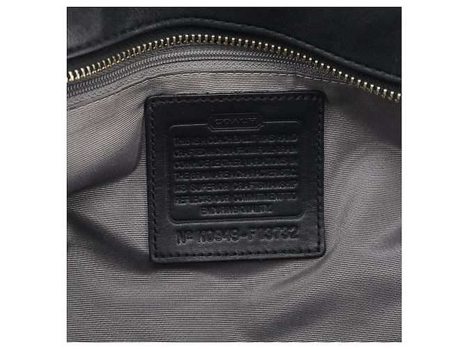 Coach Borsa Tote Soho in pelle nera F13732 - vista 12
