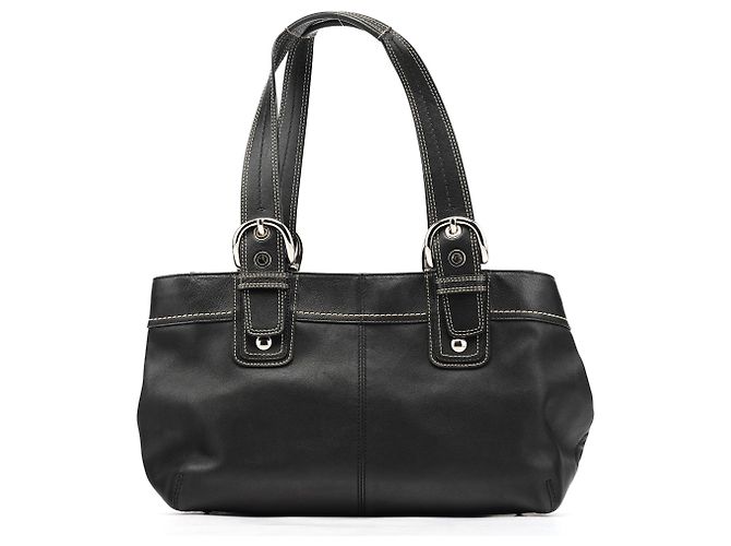 Coach Borsa Tote Soho in pelle nera F13732 - vista 3