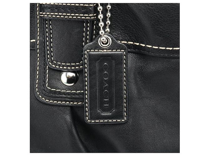 Coach Borsa Tote Soho in pelle nera F13732 - vista 5