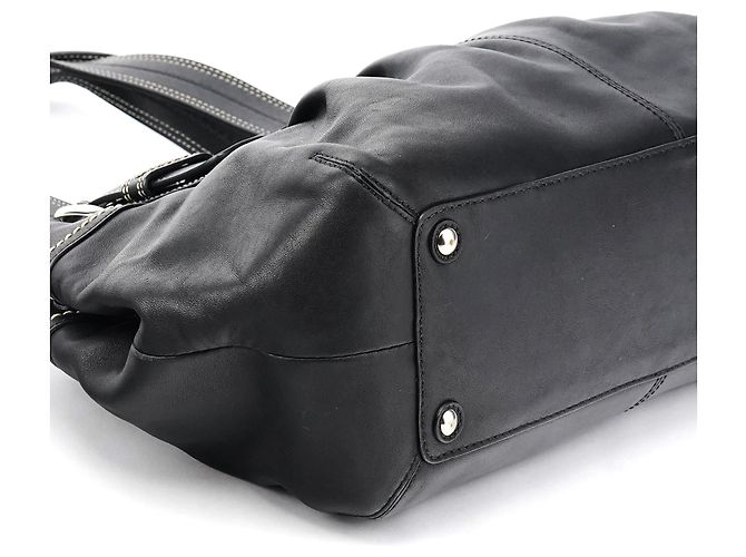 Coach Borsa Tote Soho in pelle nera F13732 - vista 8