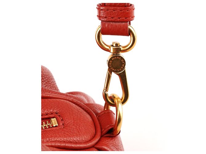 Marc by Marc Jacobs Borsa 2-Way Classic Q Baby Groovee in pelle rossa - vista 10