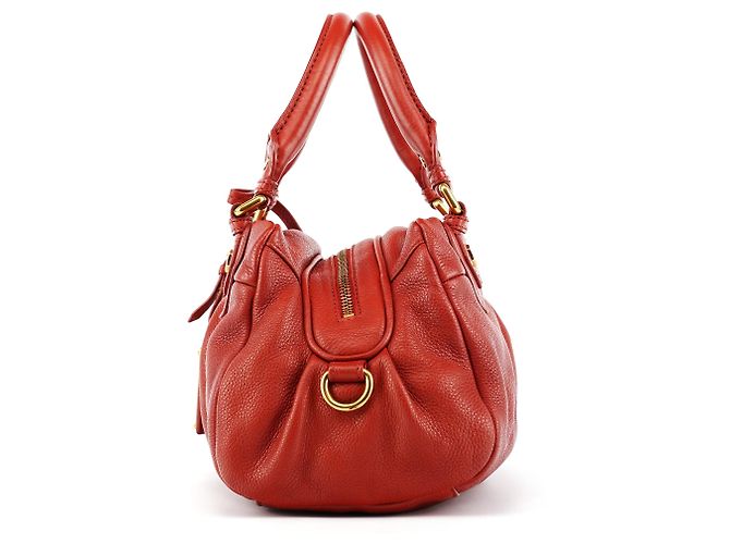 Marc by Marc Jacobs Borsa 2-Way Classic Q Baby Groovee in pelle rossa - vista 2