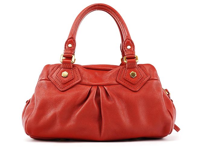 Marc by Marc Jacobs Borsa 2-Way Classic Q Baby Groovee in pelle rossa - vista 3