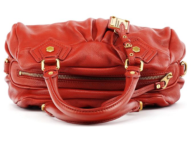 Marc by Marc Jacobs Borsa 2-Way Classic Q Baby Groovee in pelle rossa - vista 4