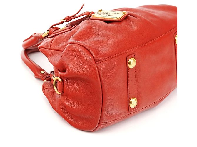 Marc by Marc Jacobs Borsa 2-Way Classic Q Baby Groovee in pelle rossa - vista 7