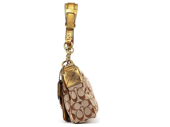 Coach Borsa a tracolla Soho Legacy 2004 Beige Gold - vista 2
