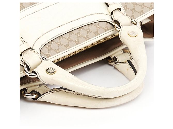 Céline Boogie Shopper aus Macadam Canvas beige - Ansicht 12