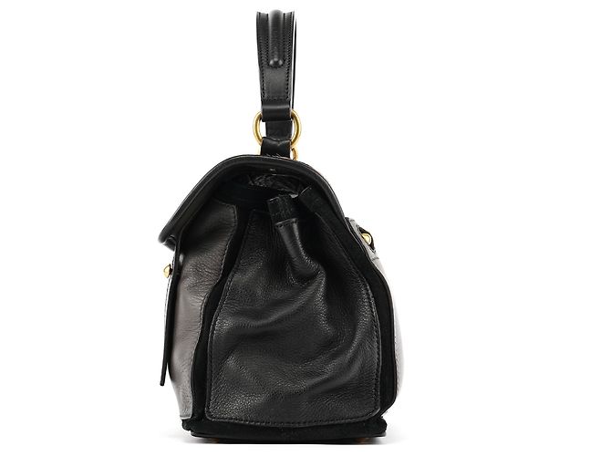 Yves Saint Laurent 283761 Borsa Muse Two in pelle di vitello leopardata - vista 2