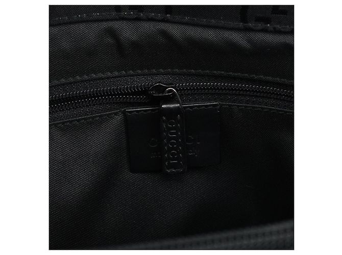 Gucci 002 1010 Borsa Tote GG Bamboo Nera - vista 11