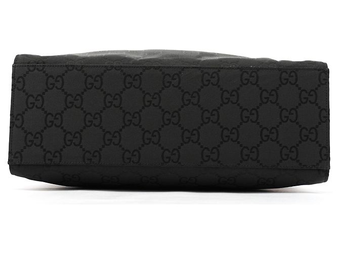 Gucci 002 1010 Borsa Tote GG Bamboo Nera - vista 4